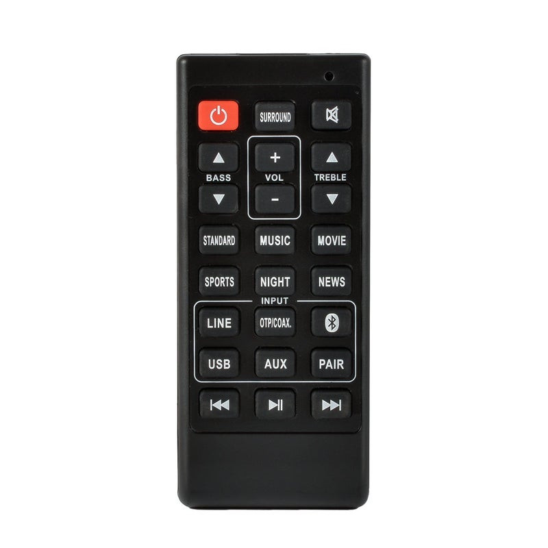 Motiexic Remote for Sanyo Soundbar NC302UH NC300 NC300UH FWSB426F FWSB426FA NC306UH FWSB405FS FWSB415E A (Not for FWSB415E Non-A Model Refer to WIR113001-FA03) - Image 4